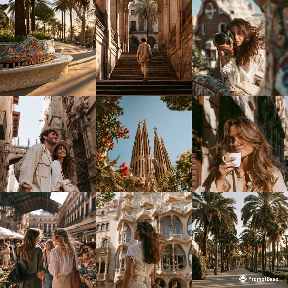 Barcelona Architectural Photography Vibes