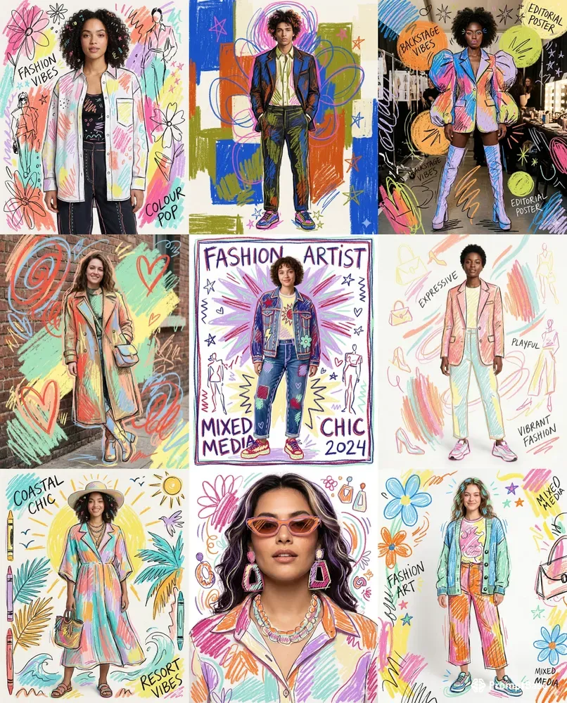 Crayon Fashion Editorials