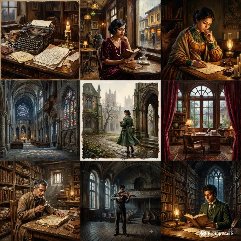 Timeless Nostalgia Oil Paintings