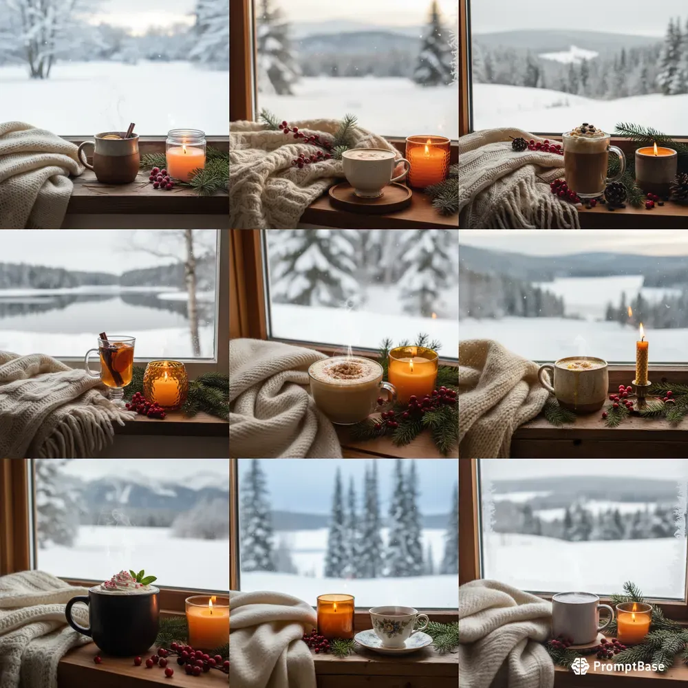 Winter Window Whispers
