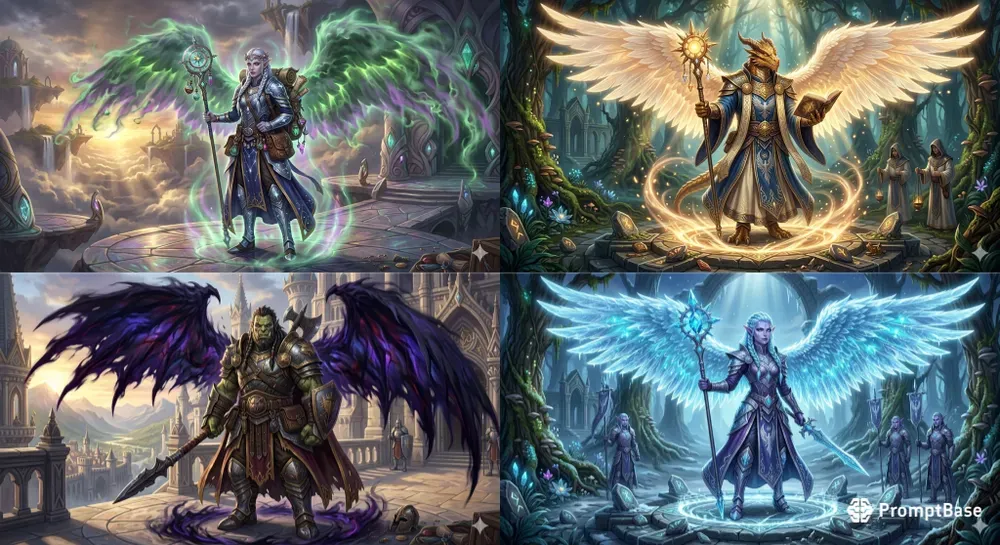 Winged Fantasy RPG Npc Generator