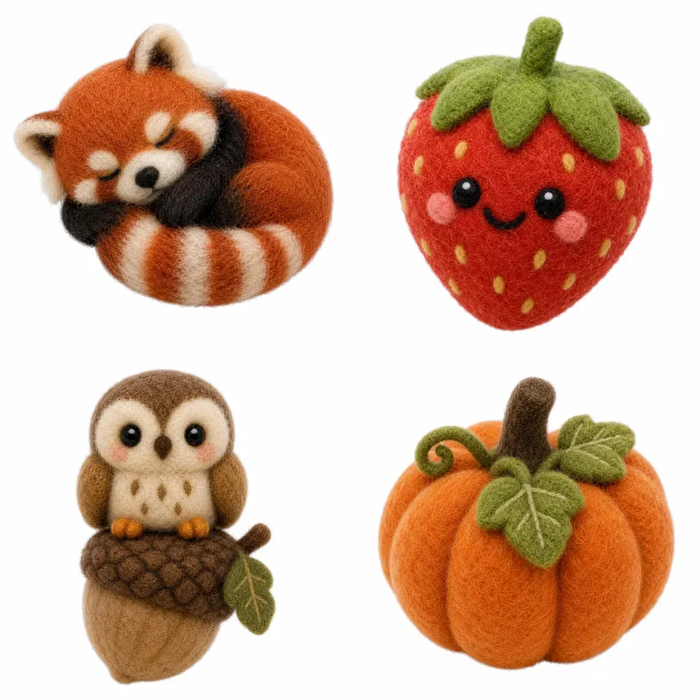Needle Felt Cliparts