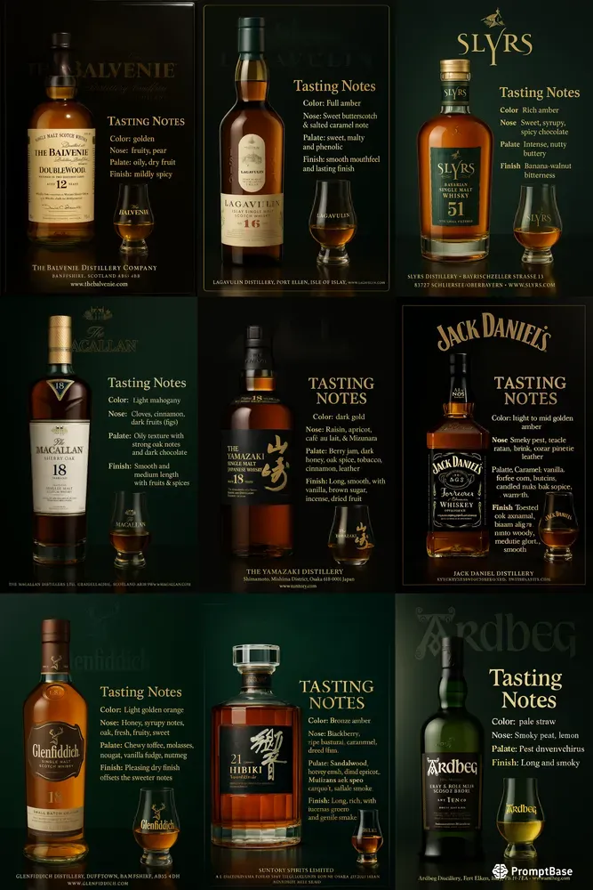 Whisky Tasting Posters