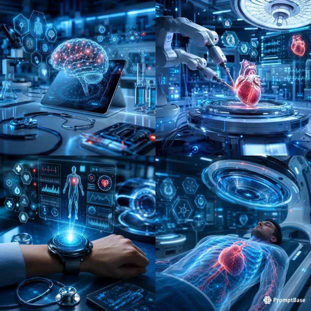 Futuristic Digital Healthcare Technologies