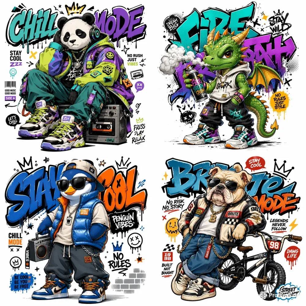 Streetwear Mascot Graphic Creators