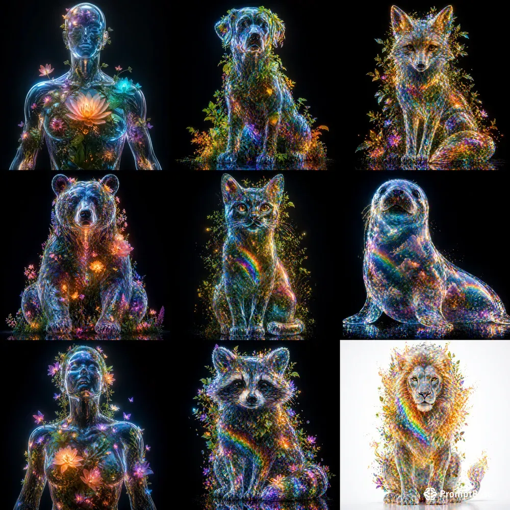 Glass Bodies Nature Luxury Surreal