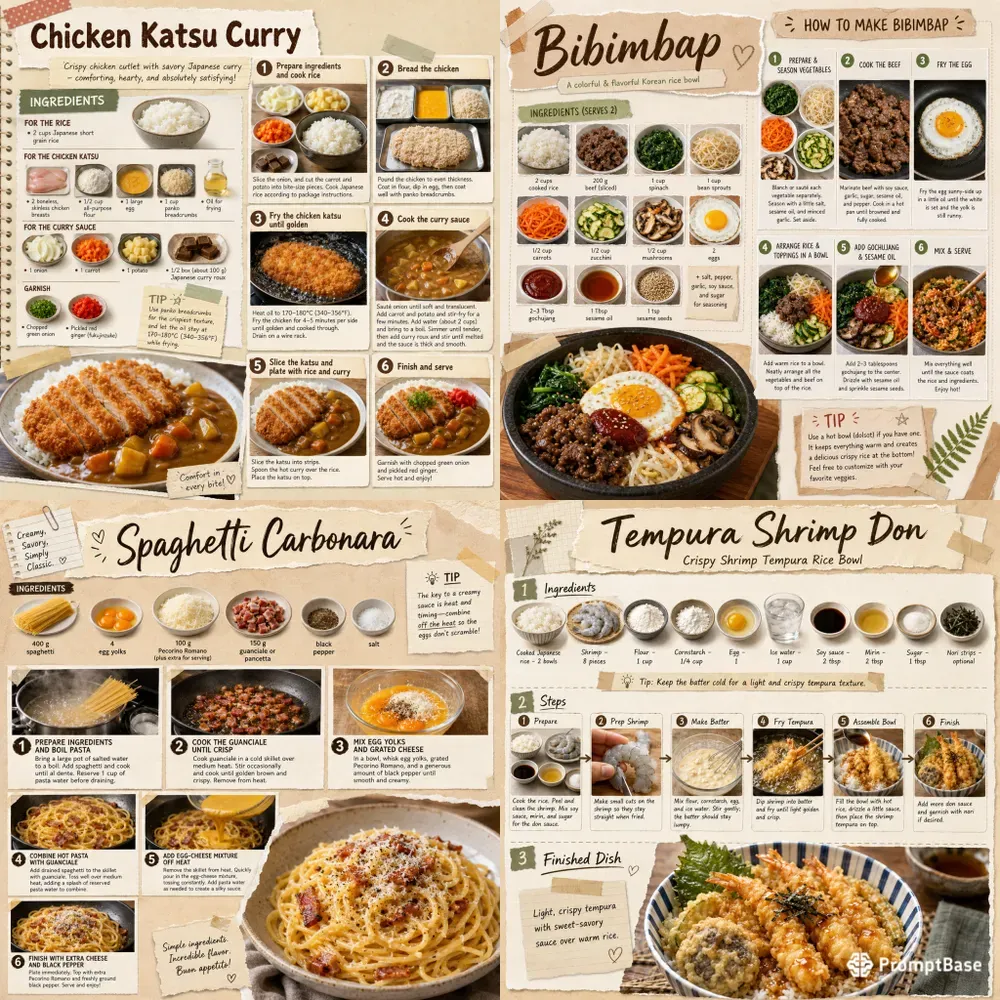 Recipes With Instructions