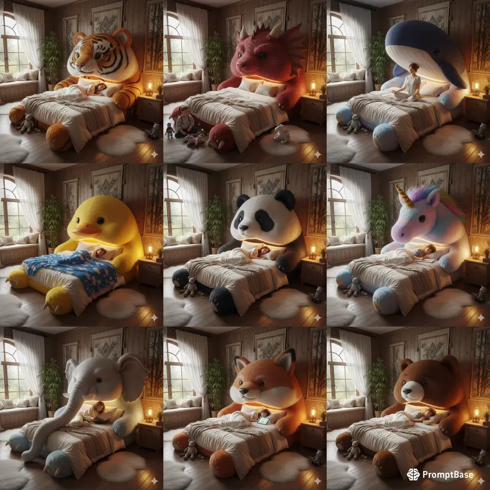 Cozy Fantasy Plush Beds