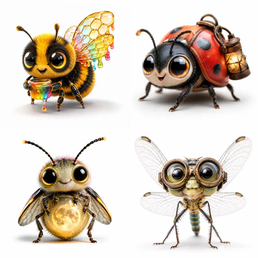 Cute Tiny Insect Oddballs