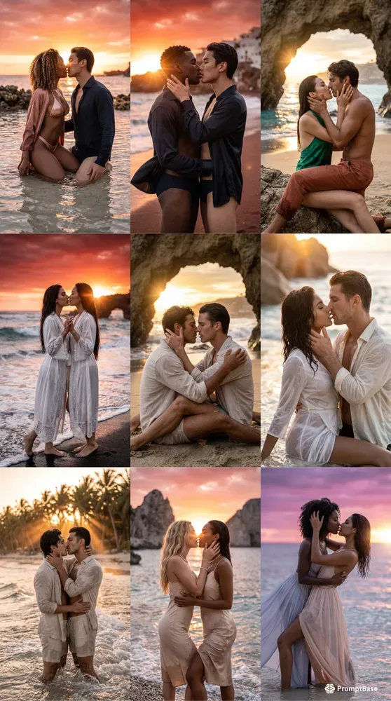The Sunset Kisses Series