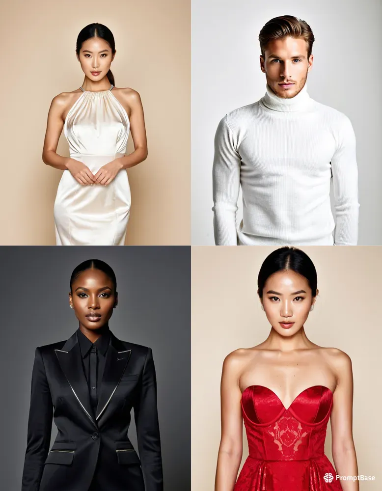 Minimalist Vogue Lookbooks