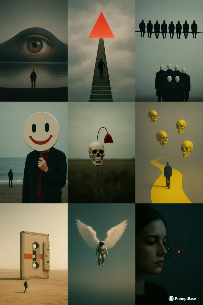 The Conceptual Photo Collage Engines