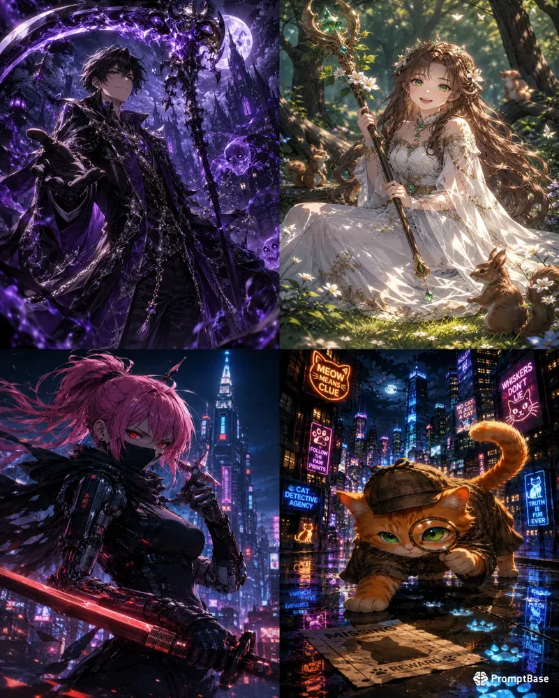 Cinematic Anime Character Generator