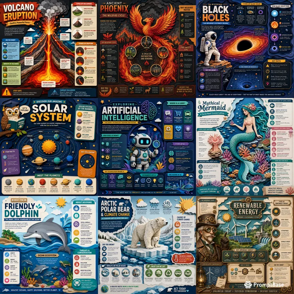 Epic Educational Infographic Collections