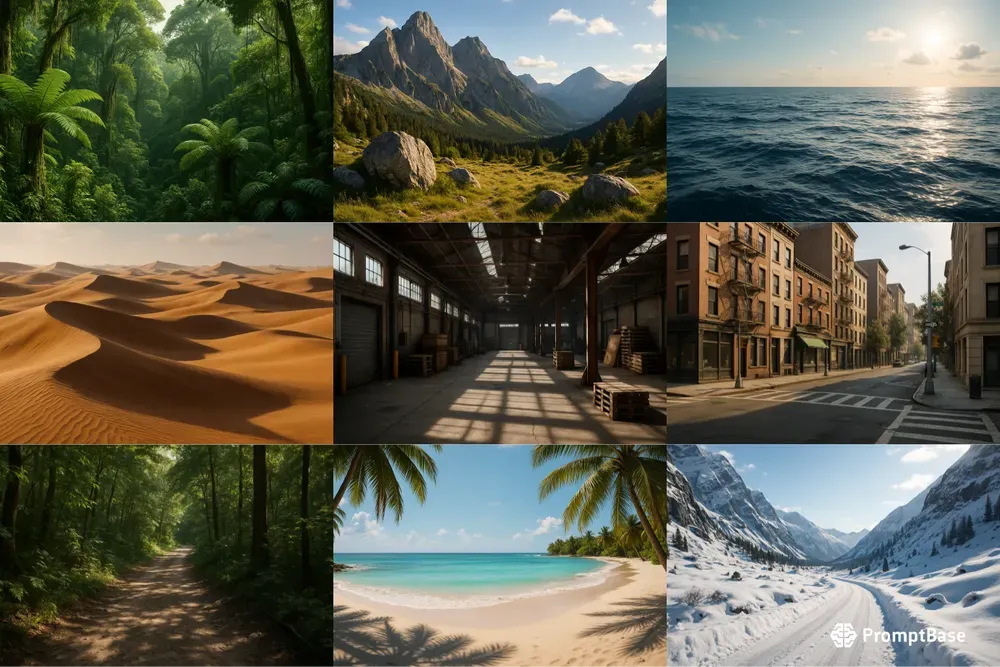 Realistic Background Imagery