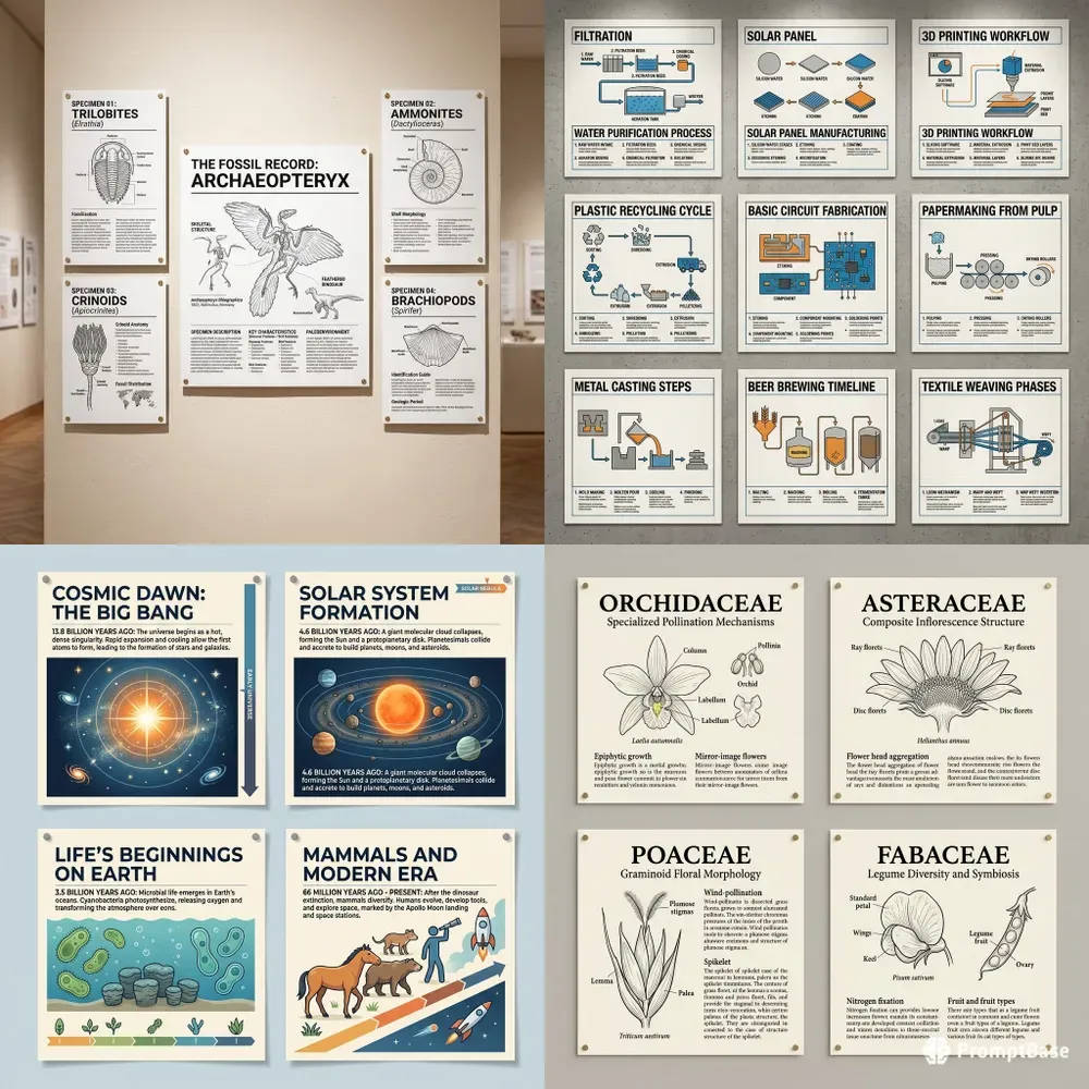 Exhibit Caption Posters