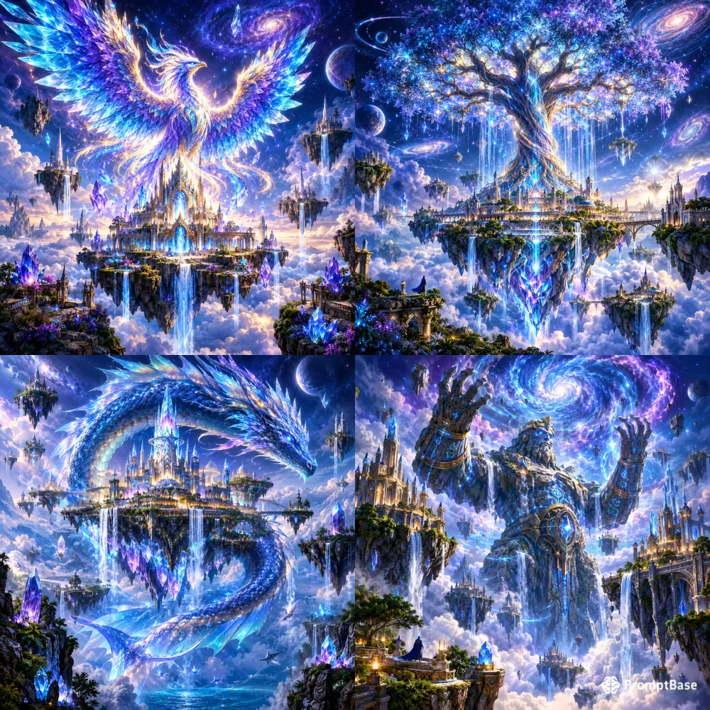 Celestial Phoenixes Rising