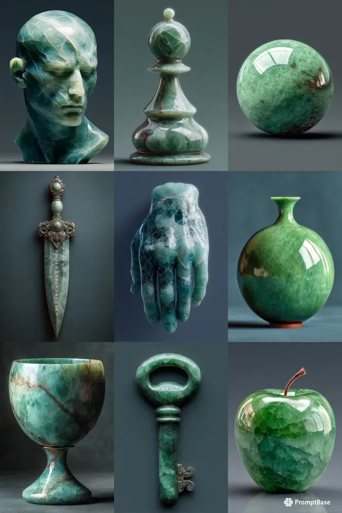Minimalist Jade Objects