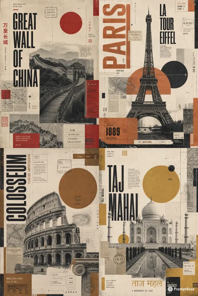 Architectural Collages