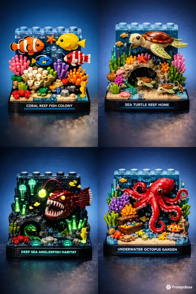 Lego Underwater Life