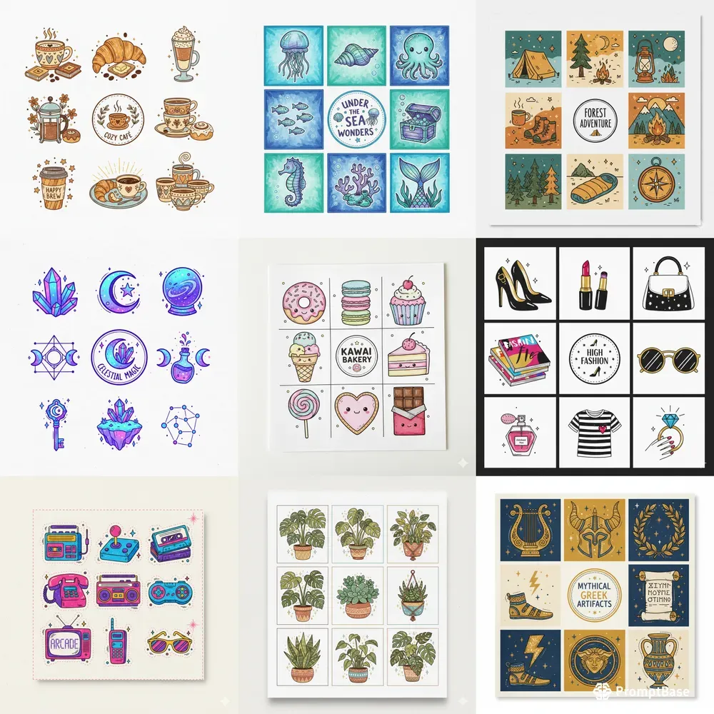 Dopamine Decor Sticker Sheets