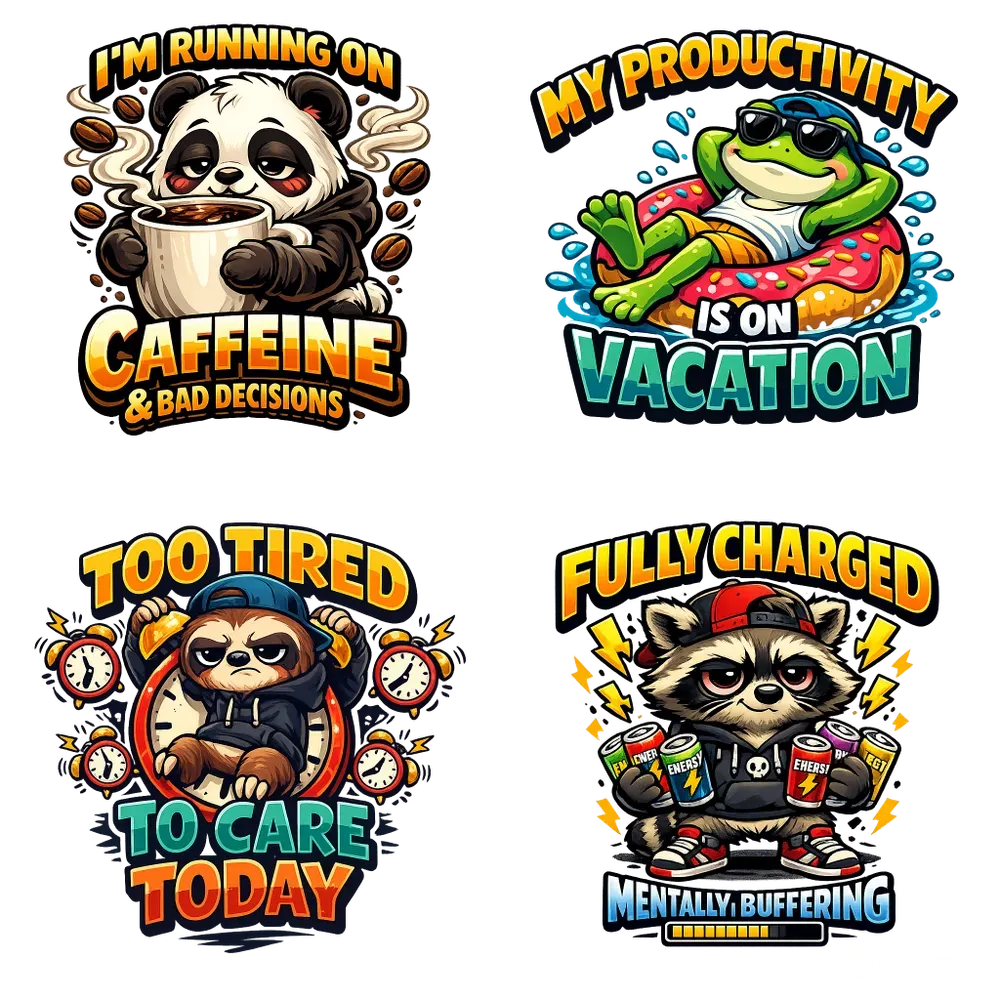 Sleepy Mood Mascot Tshirt Collections