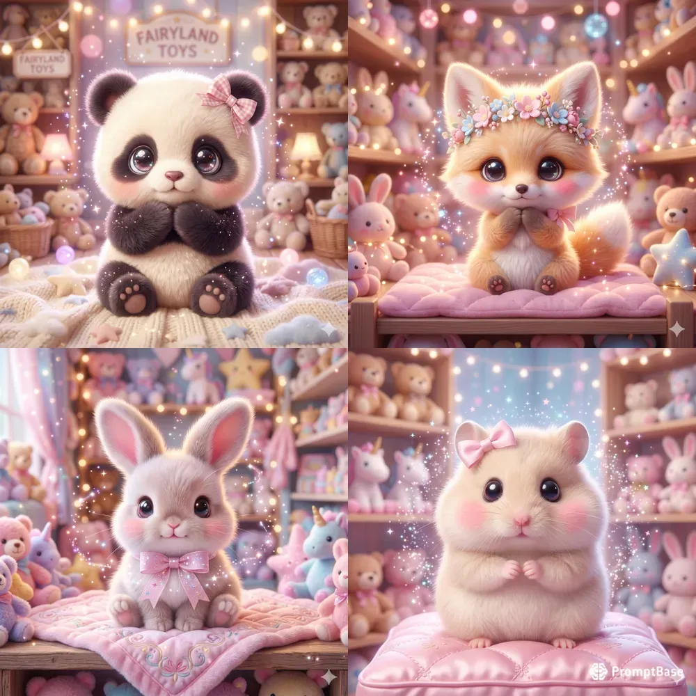 Kawaii Baby Animal Dreamcore