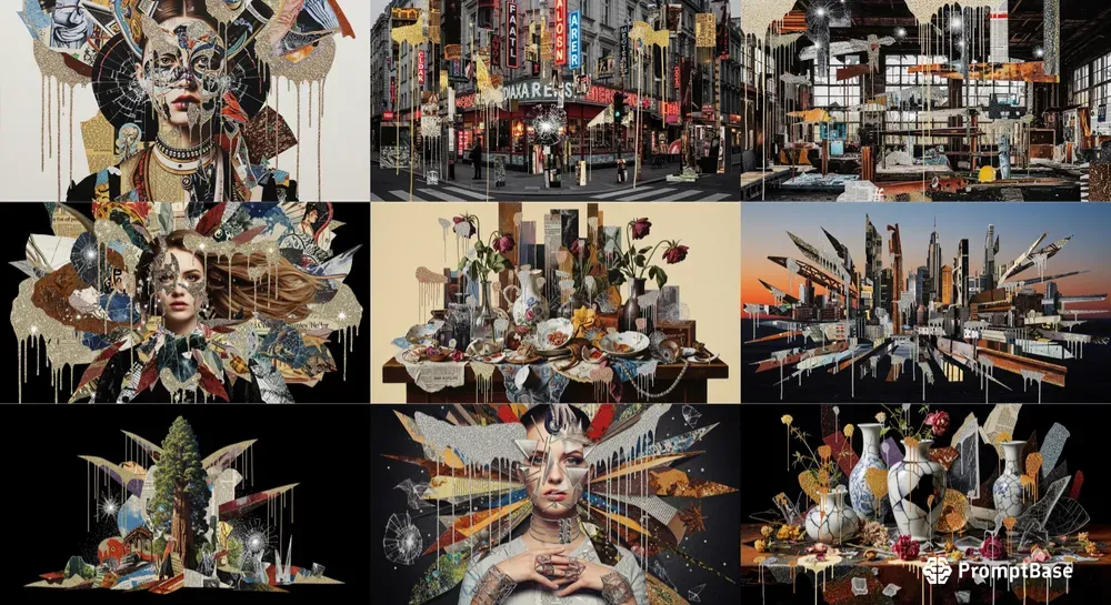 Surreal Fragmented Portraits