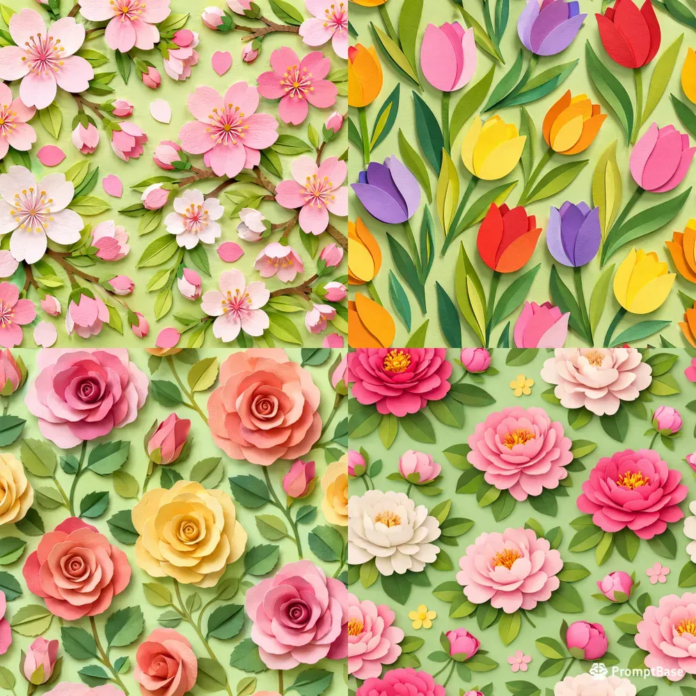 Paper Art Style Images