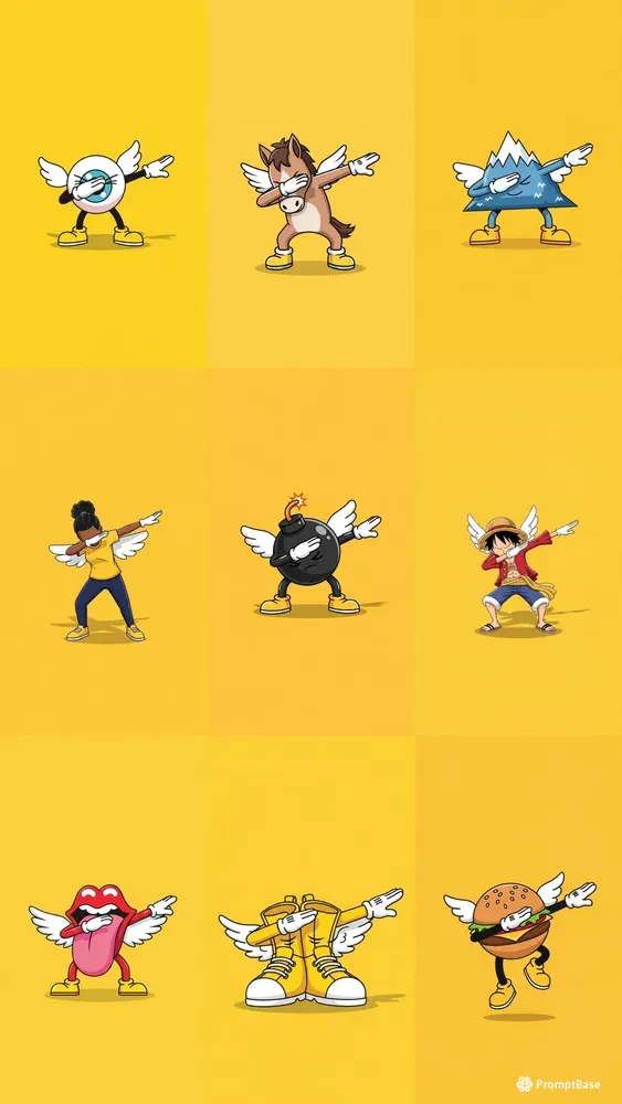 Minimal Dab Heroes