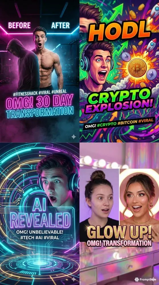 Professional Tiktok Shorts Viral Thumbnails