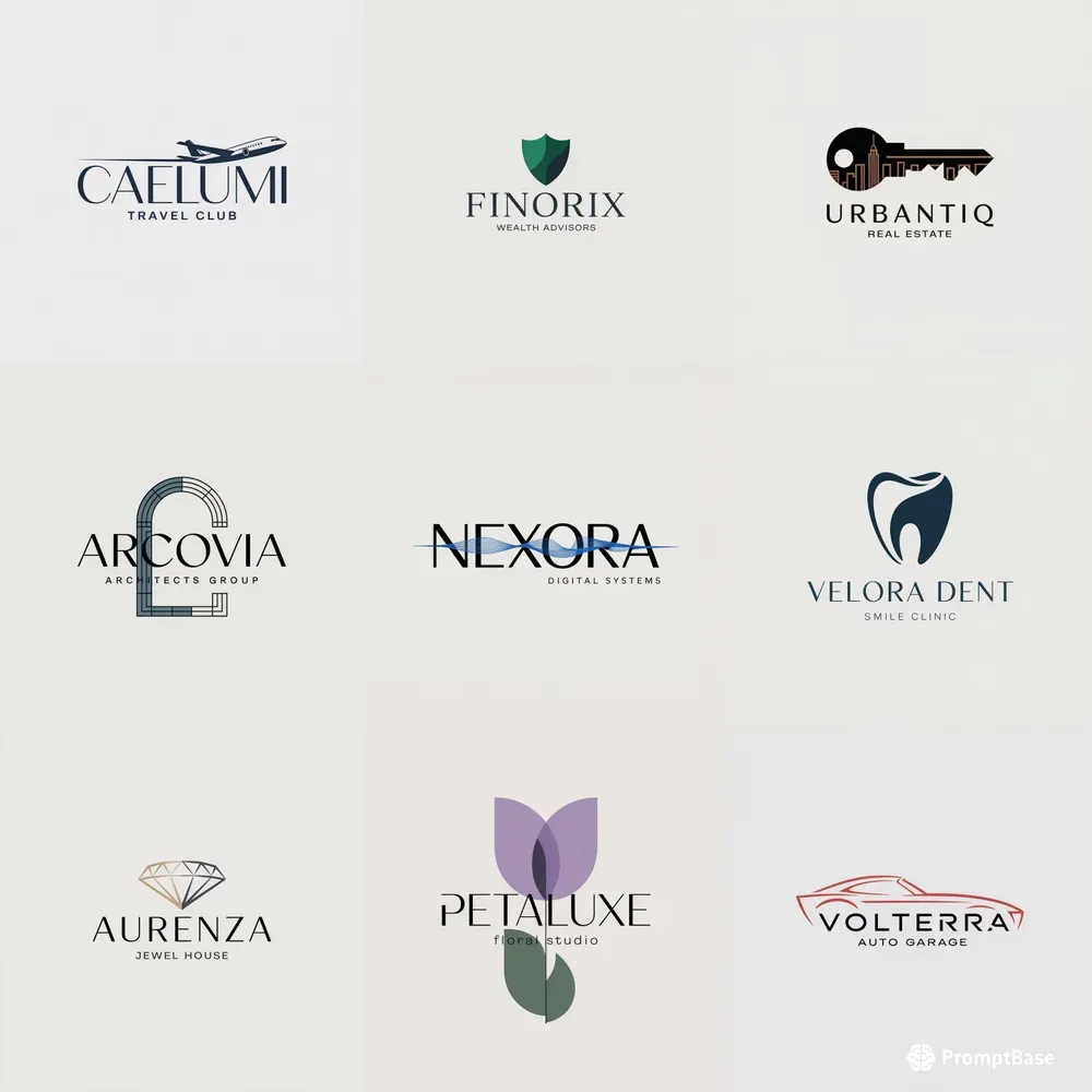 Luxury Minimalist Logo Suites