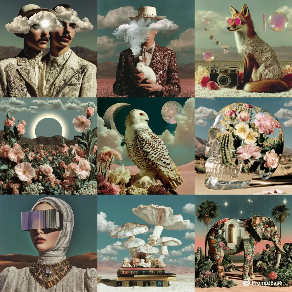 Dreamcore Surreal Portrait Aesthetics