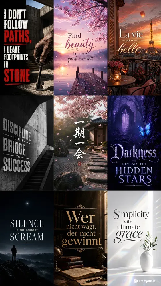 Viral Social Media Quote Posters