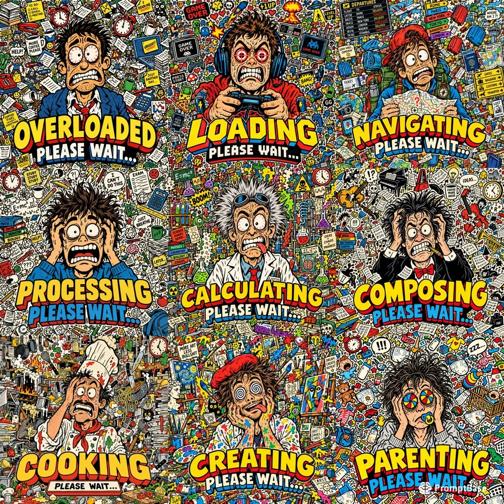 Retro Mad Magazine Style Posters