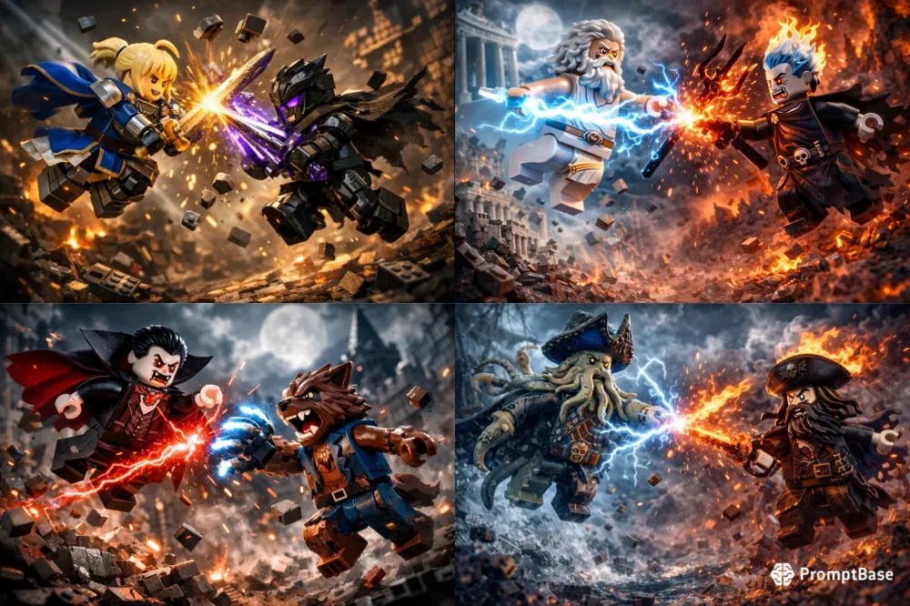 Battle Lego Cinematics