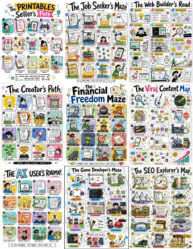 Creative Journey Posters