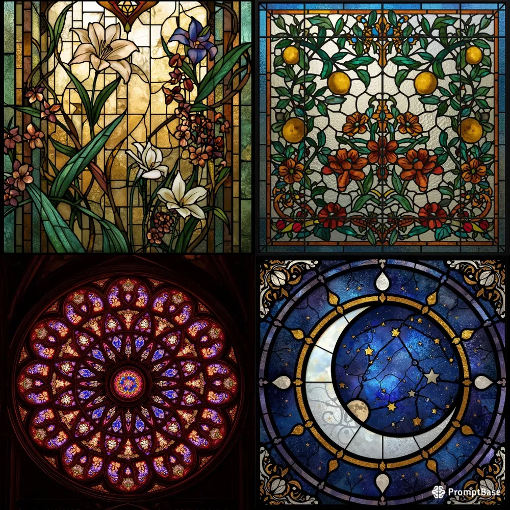 Luxury Stained Glass Window Generator