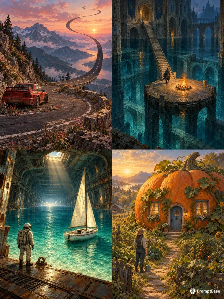 Surreal Gaming Dreamscape Art Prints