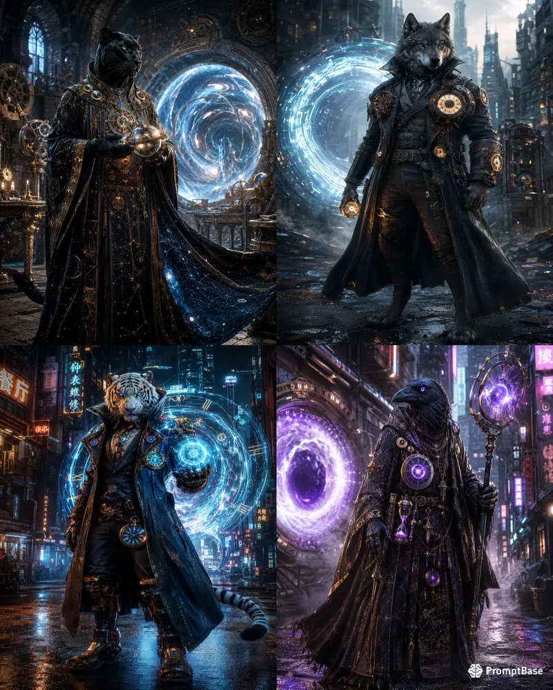 Chronobeasts Cinematic Time Travelers
