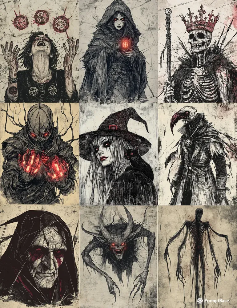Gothic Creatures Dark Legends