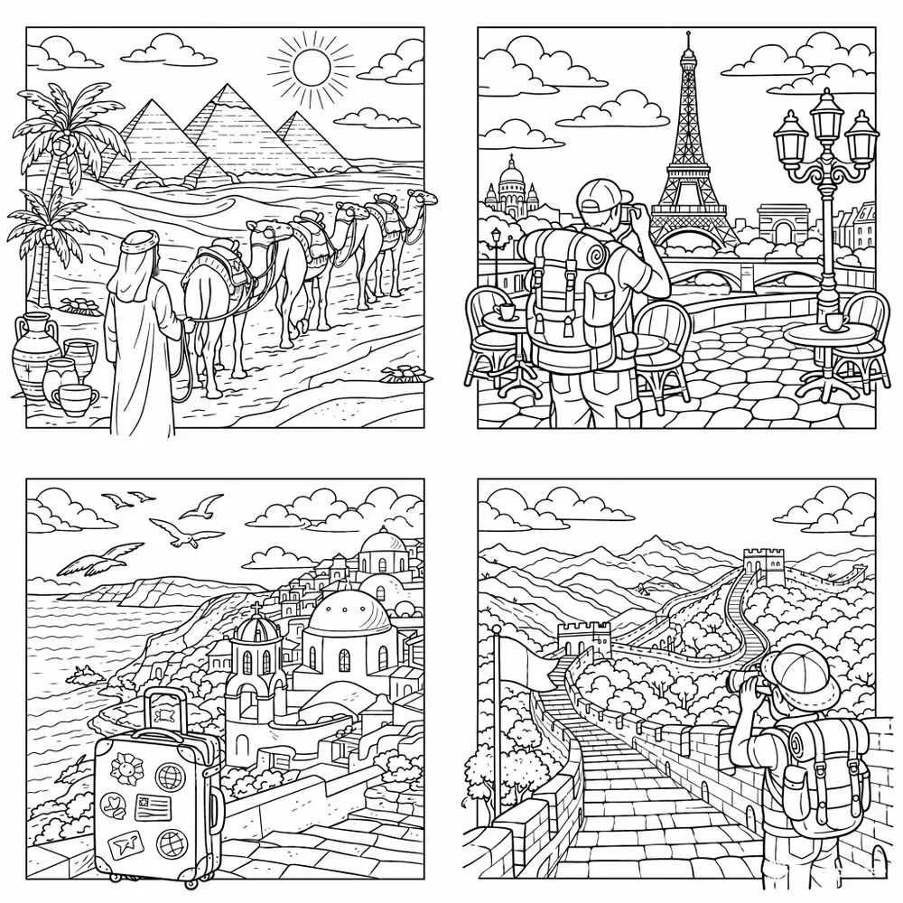 Global Adventure Coloring Pros