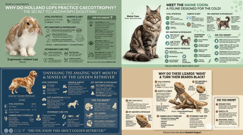 Vetfact Animal Infographics
