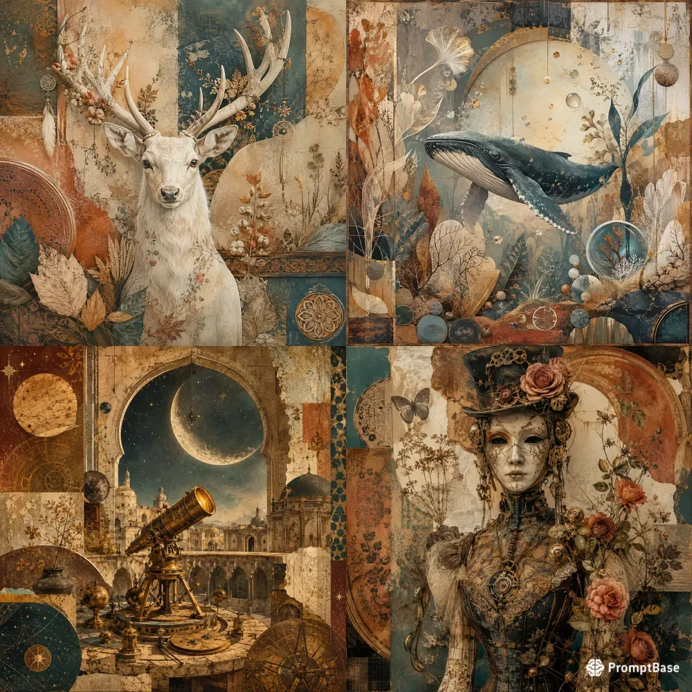 Vintage Artisan Dreamscapes