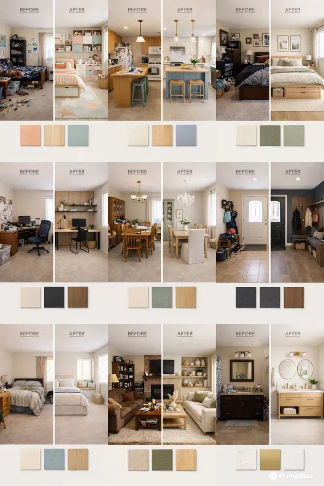 Before After Room Boards
