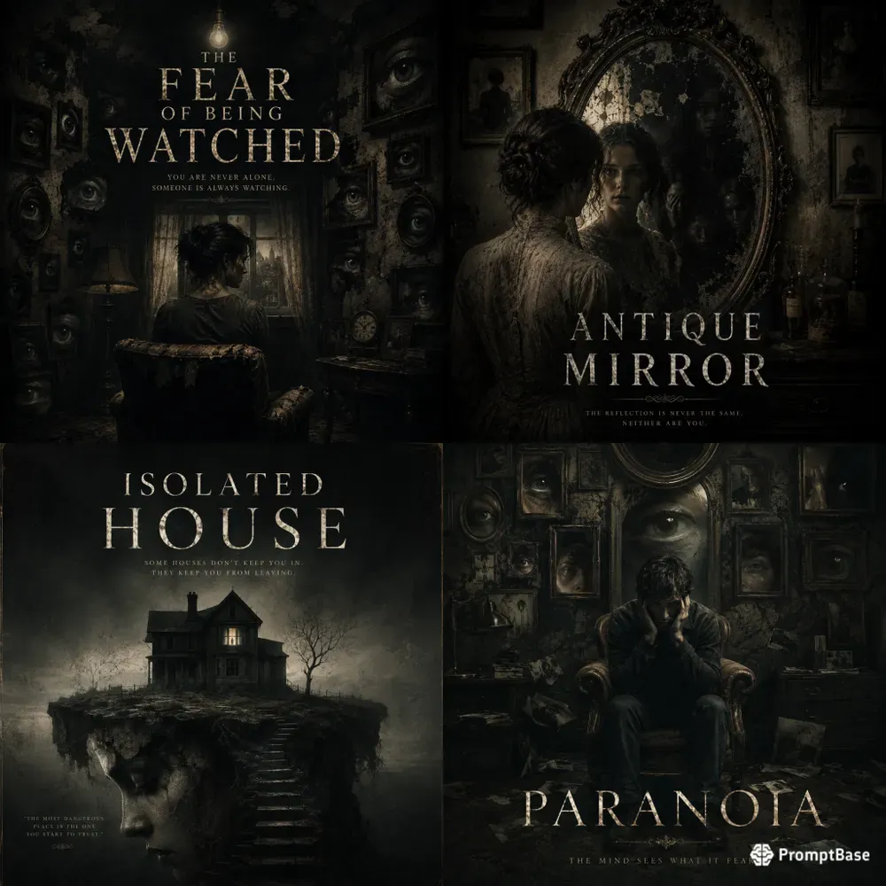 Psychological Horror Covers