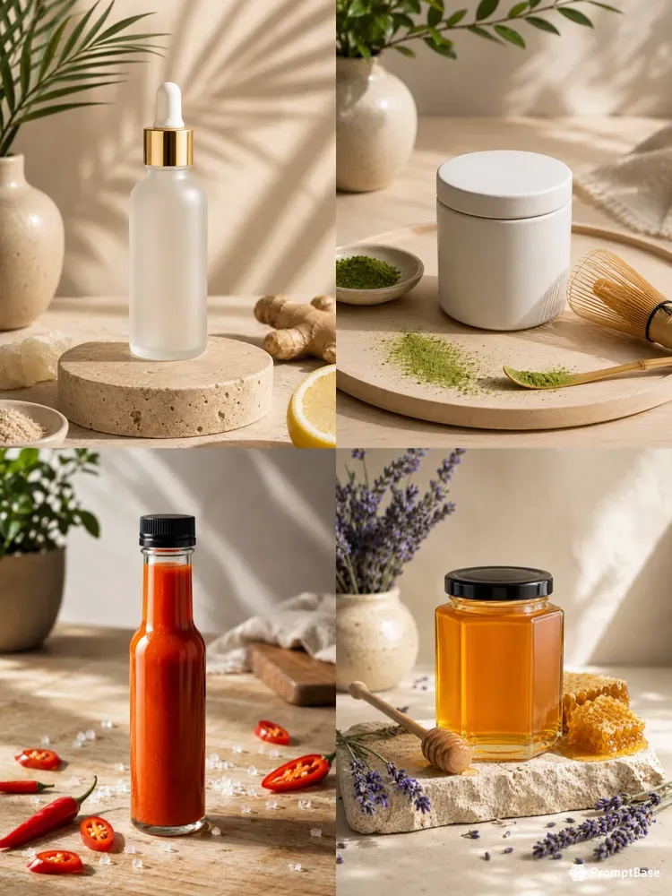 Minimalist Food Packaging Mockups