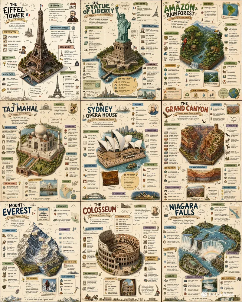 Storybook Infographic Art