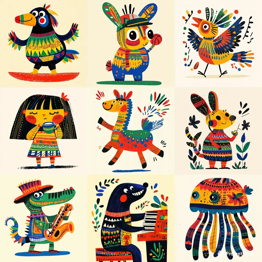 Whimsical Animal Adventures