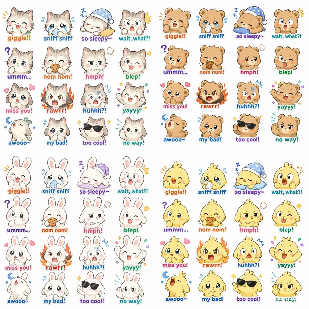 Zalo Style Stickers